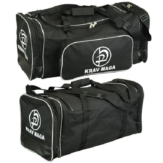 Krav Maga Black Sports Duffel Bag - Click Image to Close